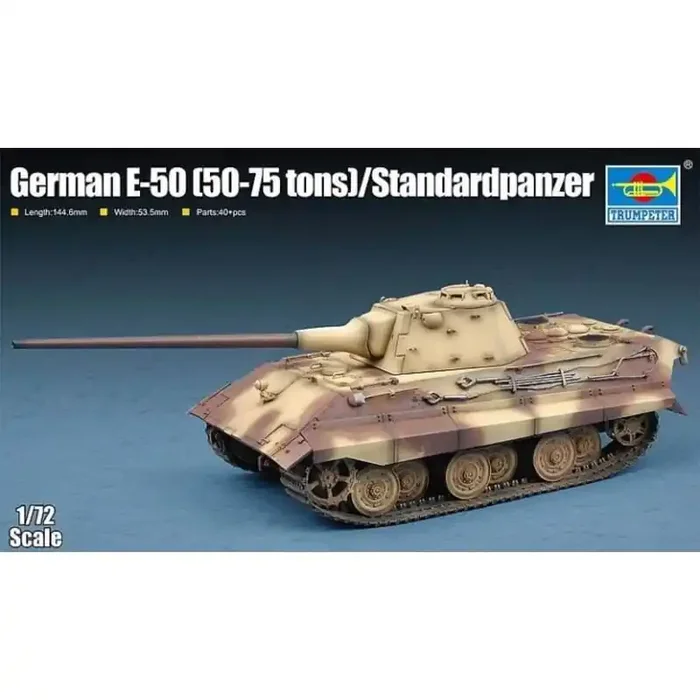 Maqueta Alemán E-50 (50-70 toneladas / Standardpanzer