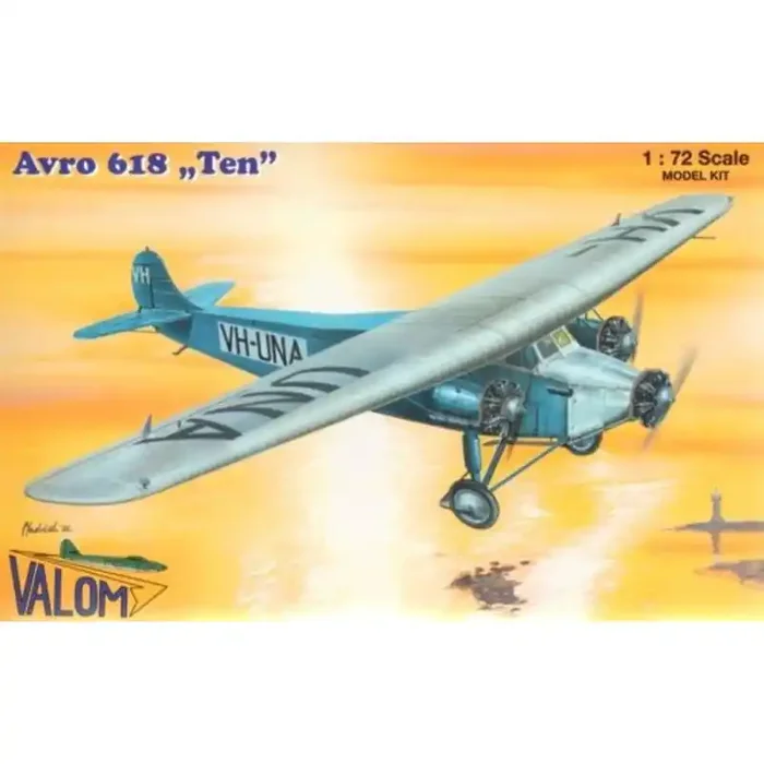 Maqueta Avro 618 Ten