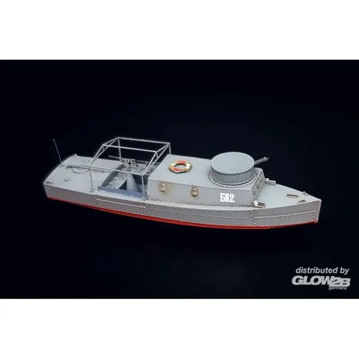 Maqueta BK-2 river gun boat