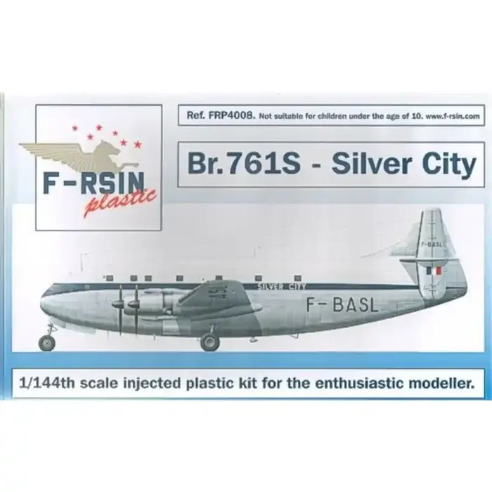 Maqueta Breguet Deux-Ponts. Decals Silver City