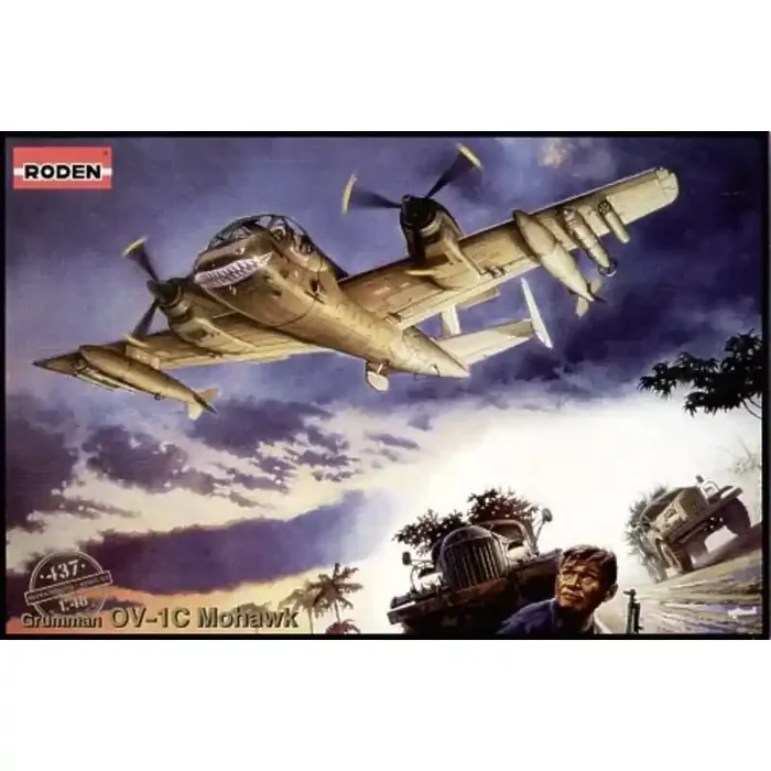 Maqueta Grumman OV-1C Mohawk