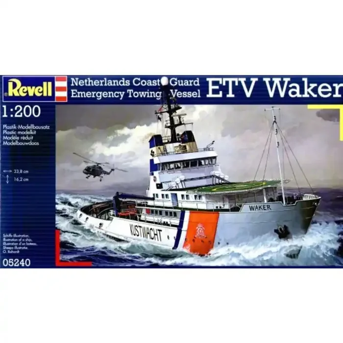 Maqueta Kustwacht Waker Coast Guard Vessel