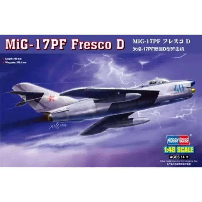 Maqueta Mikoyan MiG-17PF Fresco D