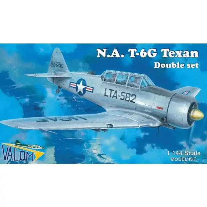 Maqueta North American T-6G (USAF, Bélgica, Francia, Italia)