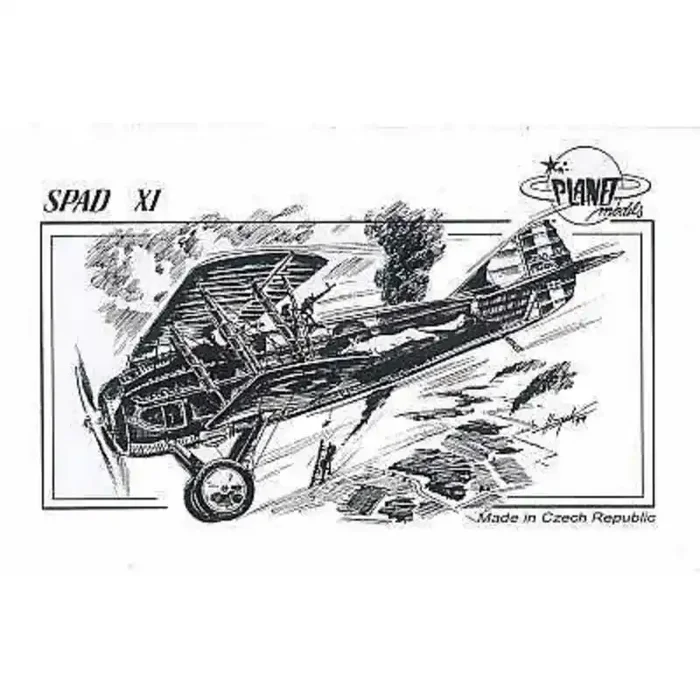 Maqueta Spad XI decals france/Belgium