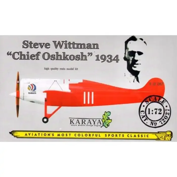 Maqueta Steve Wittman Chief Oshkosh 1934 with decals