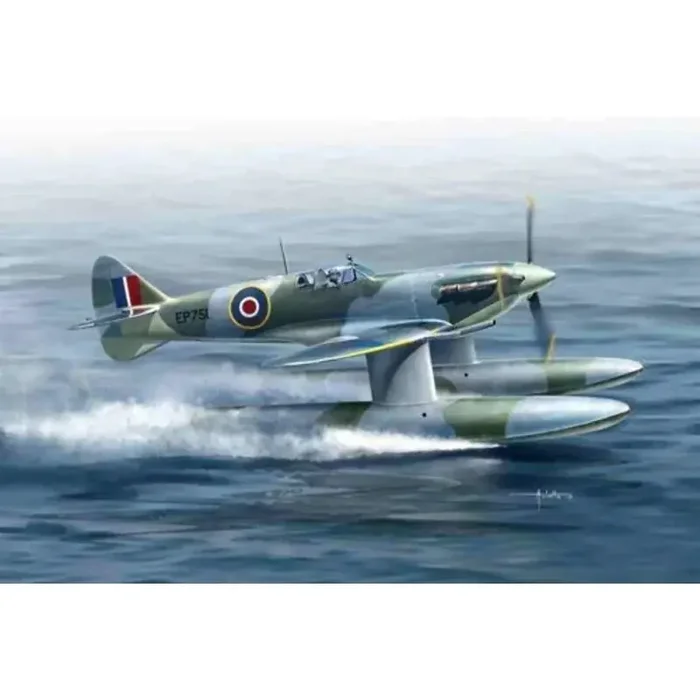 Maqueta Supermarine Spitfire Mk.Vb Floatplane — kit de plástico con partes de PE