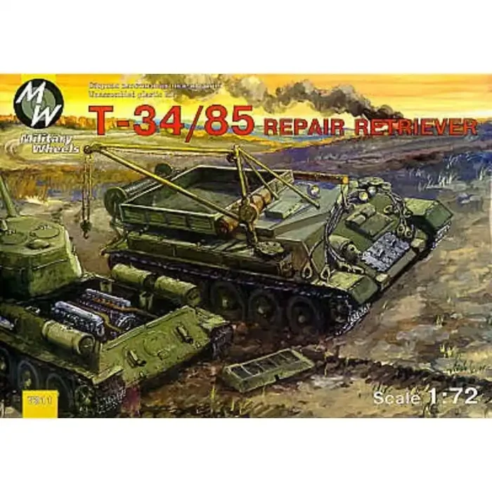 Maqueta T-34/85 recovery tank