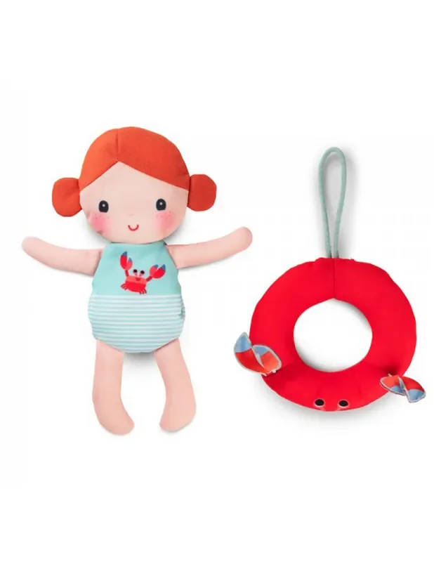 Muñeca de baño cangrejo Axelle – Lilliputiens 83425