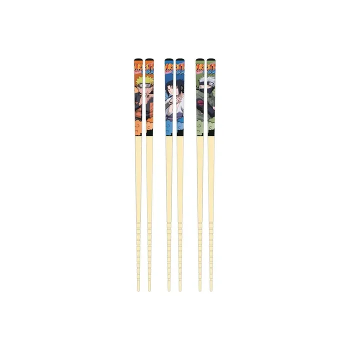 NARUTO – Team 7 – Set of 3 pairs of chopsticks