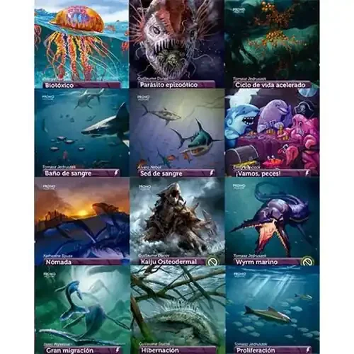 Oceans Pack de Cartas Exclusivas de Abismo