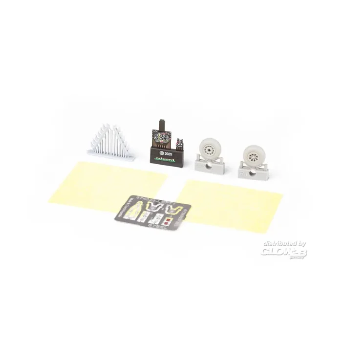 P-51D exhaust stacks w/o fairing LööKplus TAMIYA