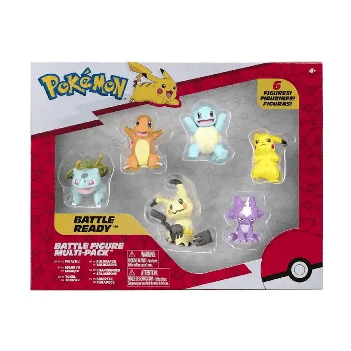 Pokémon Multipack 6 Figuras