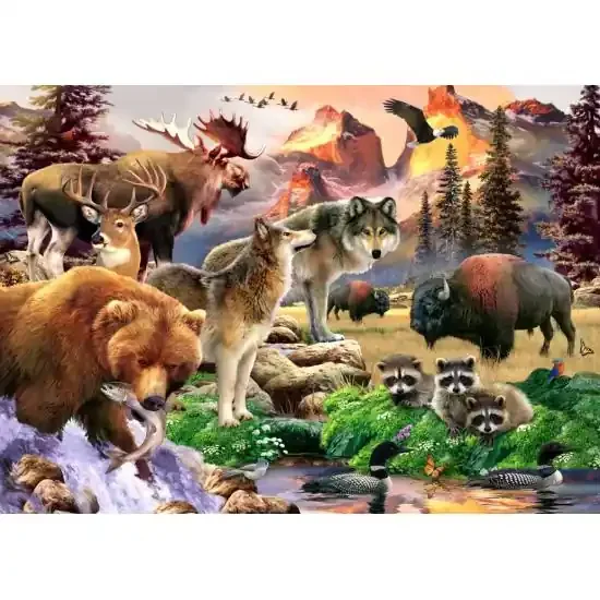 Puzzle Alipson Al Aire Libre de 500 Piezas