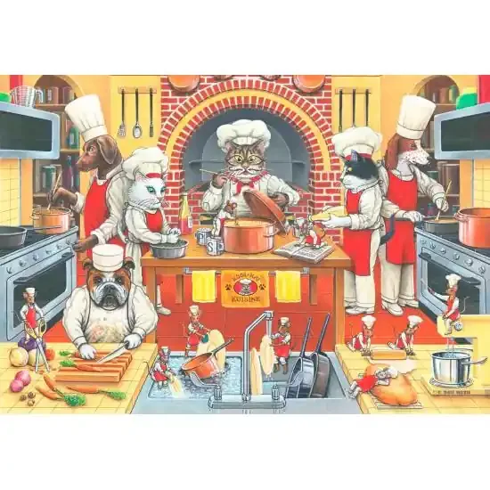 Puzzle Anatolian Animal Chef de 500 Piezas
