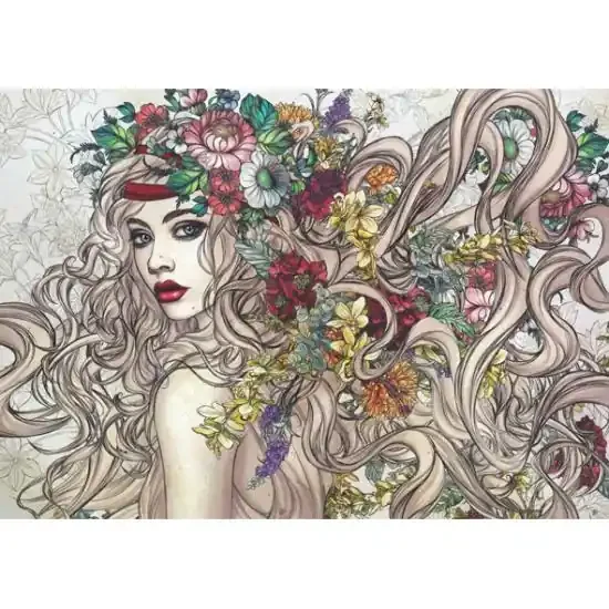 Puzzle Anatolian Flower Power de 1500 Piezas