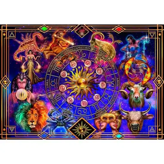 Puzzle Trefl Spiral Signos del Zodiaco de 1000 Piezas