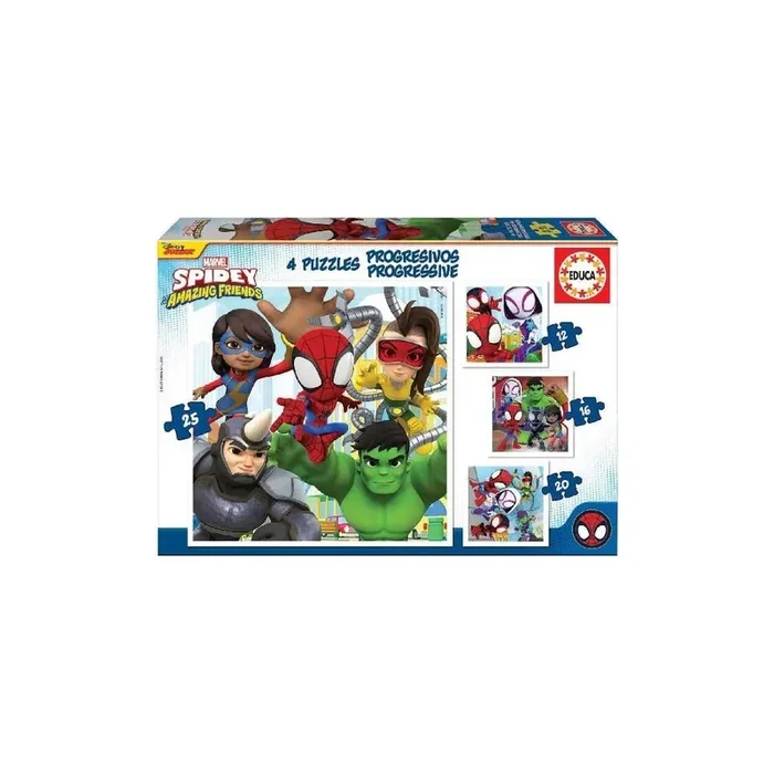 Puzzles Progresivos Spidey