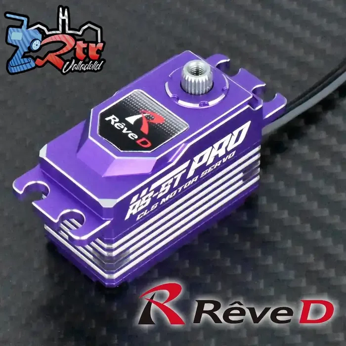 Servo Reve D PRO 18Kg Bajo Perfil Programable RWD Drift Spec Brushless Purpura