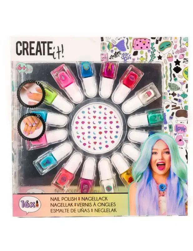 Set esmaltes 16 botes – Create it 84515B