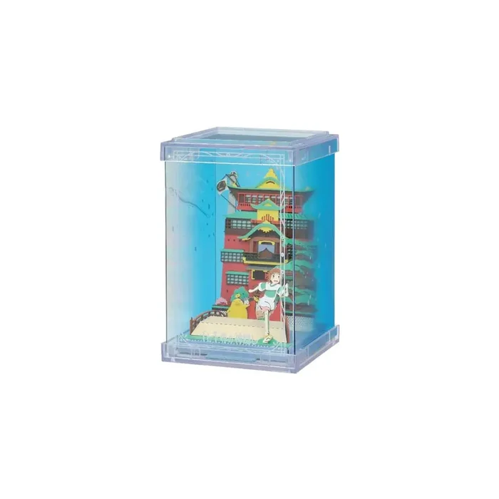 Spirited Away Goodbye Aburaya Cube Paper Theater