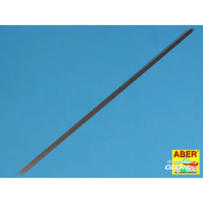 Steel round rods O 0,5mm length 250mm x12 pcs.