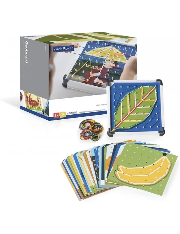 Tableros para explorar colores, formas y conceptos geométricos – Geo Bords – Guidecraft