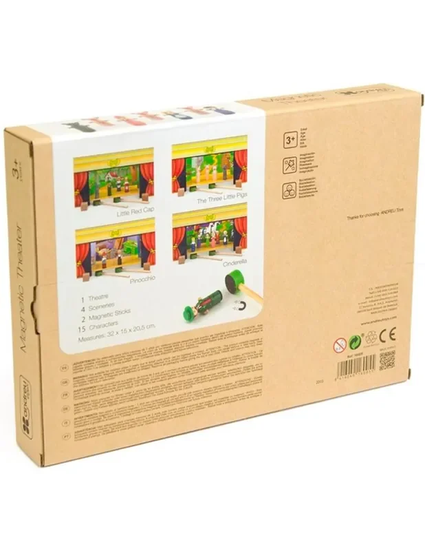 Teatro Magnético para niños – Andreu Toys 16005