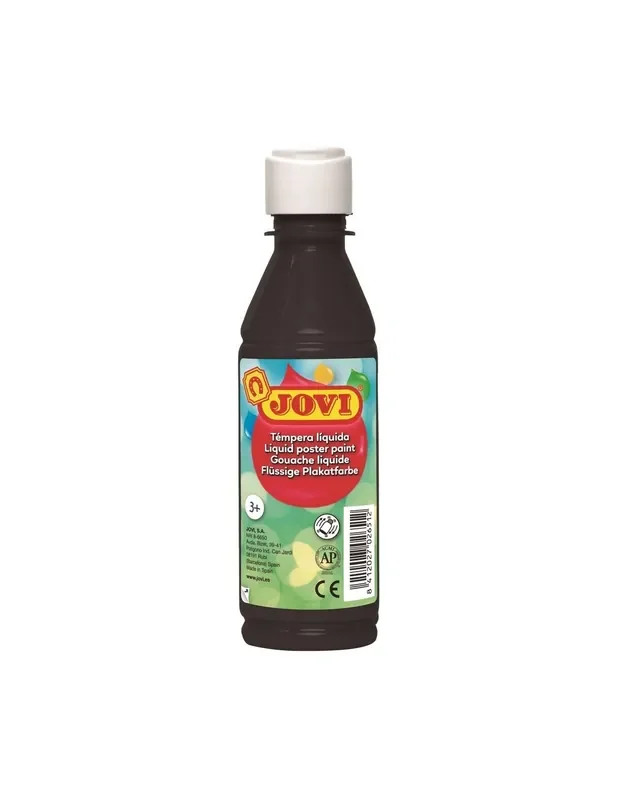 Témpera líquida 250 ml – Negro