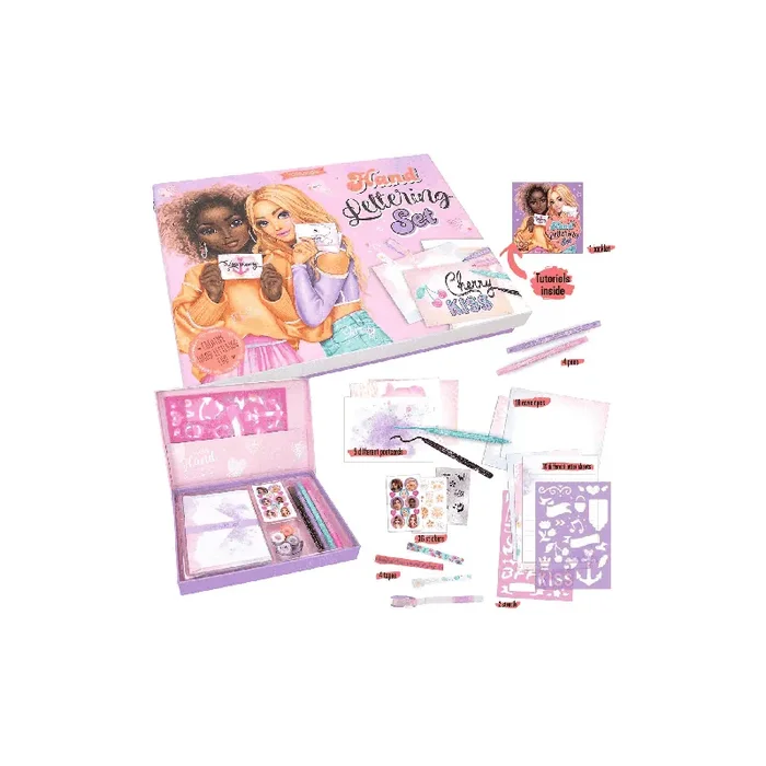 TOPModel Set de Cartas y Lettering Box