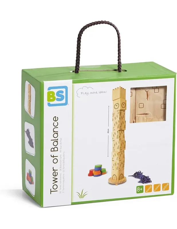 Torre de equilibrio de madera – Buiten Speel GA232