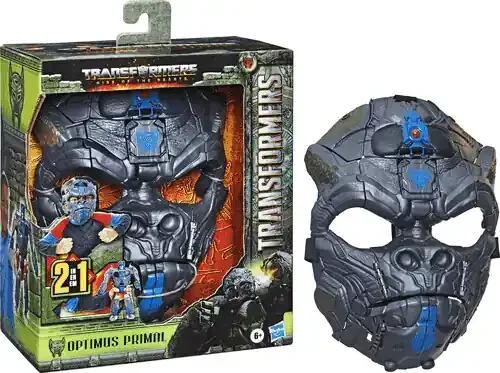 Transformers 7 Máscara 2 en 1 Convertible Optimus Primal