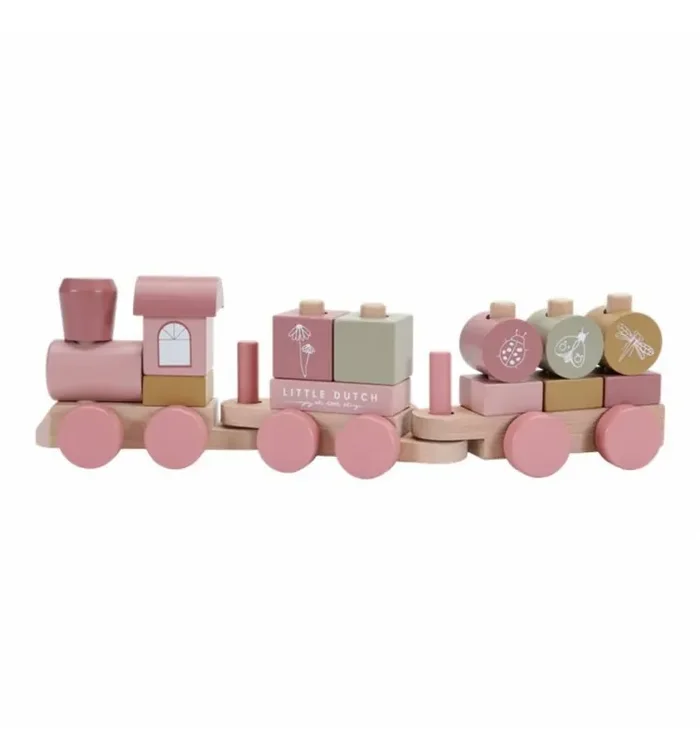 Tren Flores Rosa Little Dutch