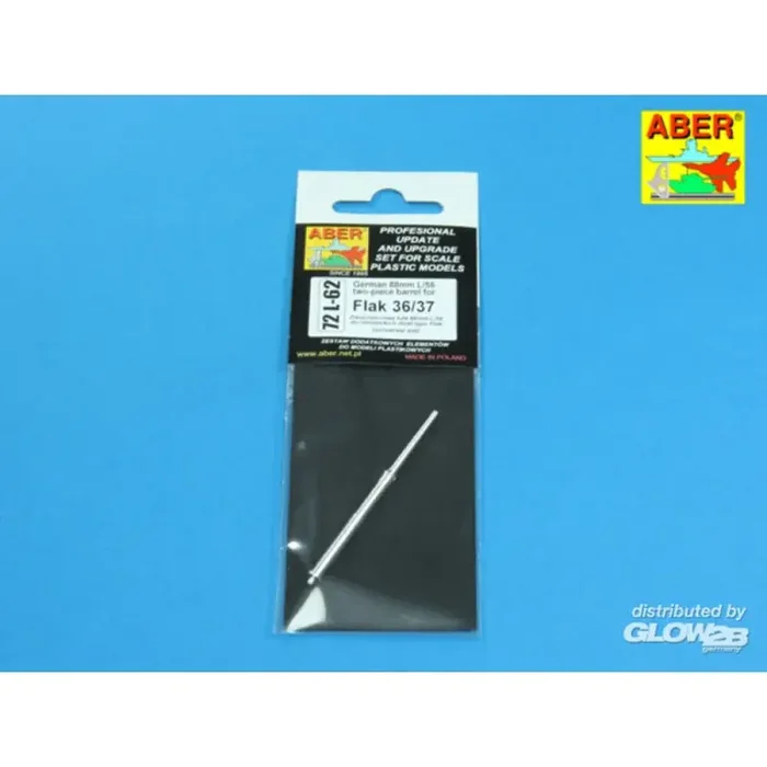 Two-piece 88mm barrel for Flak 36/37