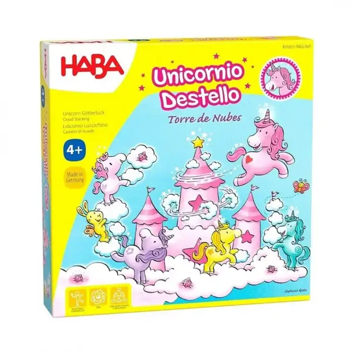 Unicornio Destello. Torre de nubes Haba