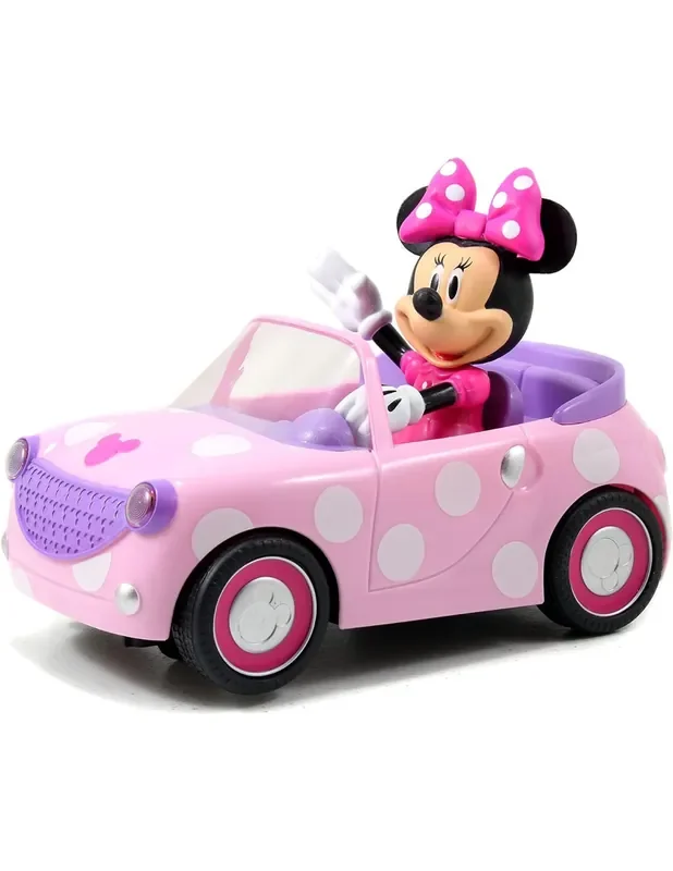 Vehículo Radiocontrol Minnie Roadster color rosa 19 cm – Jada