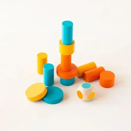 Viaje PlanMini – Juego de apilar de madera