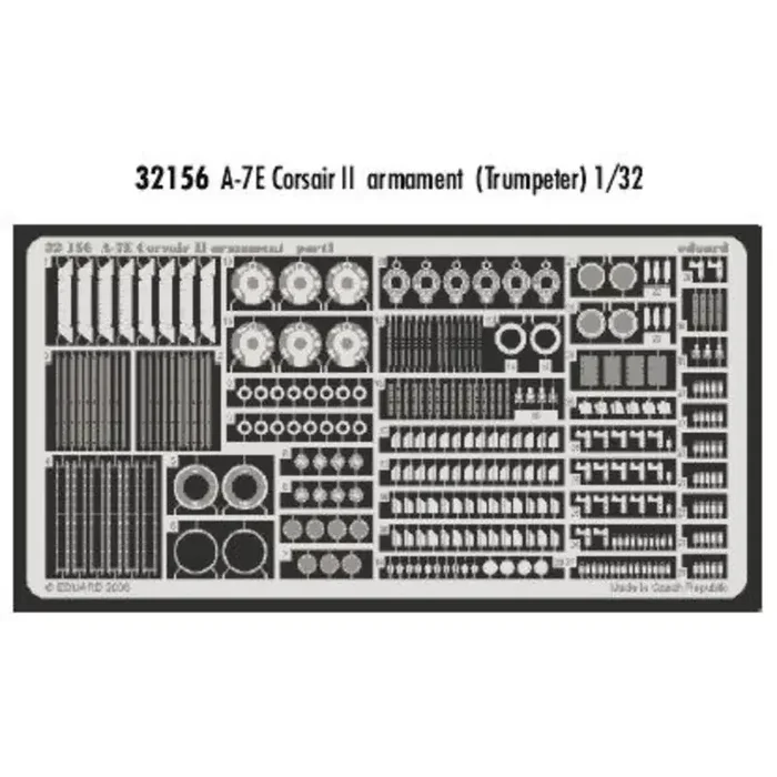 Vought A-7E Corsair II armamnet (diseñado para ser ensamblado con maquetas de Trumpeter)