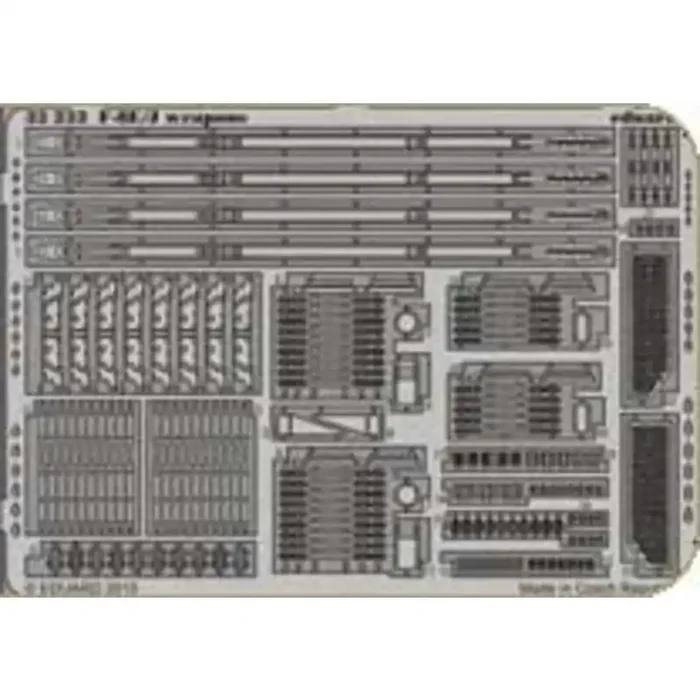 Vought F-8E/J Crusaders weapon (diseñado para ser ensamblado con maquetas de Trumpeter)