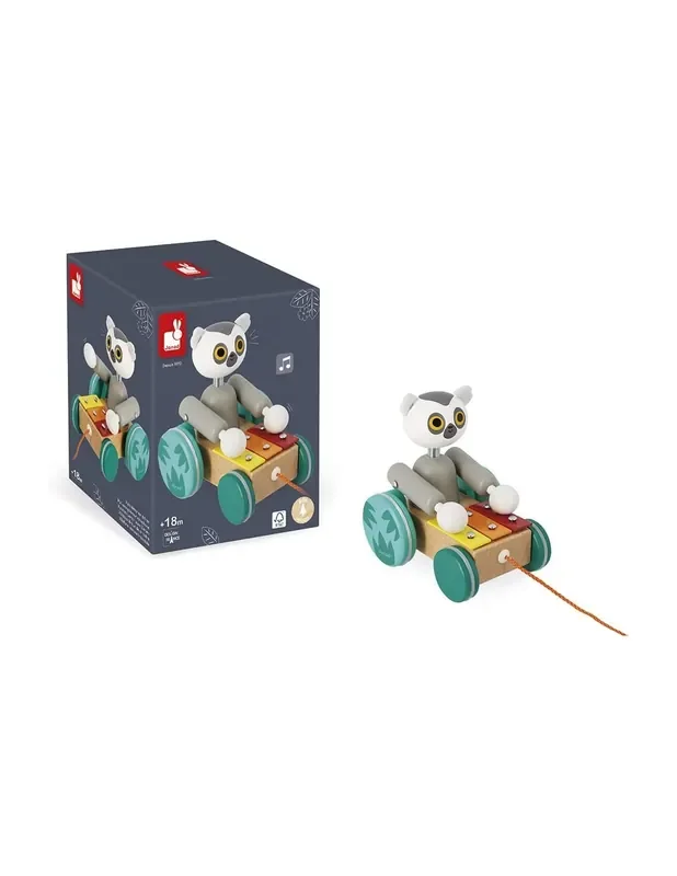 Xilófono Lémur de arrastre – Janod J08270