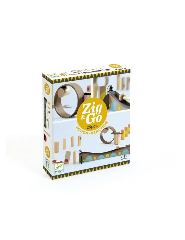 Zig&Go! – Circuit de reacció en cadena 25 pcs