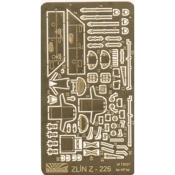 Zlin Z-226 (C-205) – conjunto PE (diseñado para ser la agricultura con kits Kovozavody Prostejov) [Z-Z-226B 226m Z-226T]